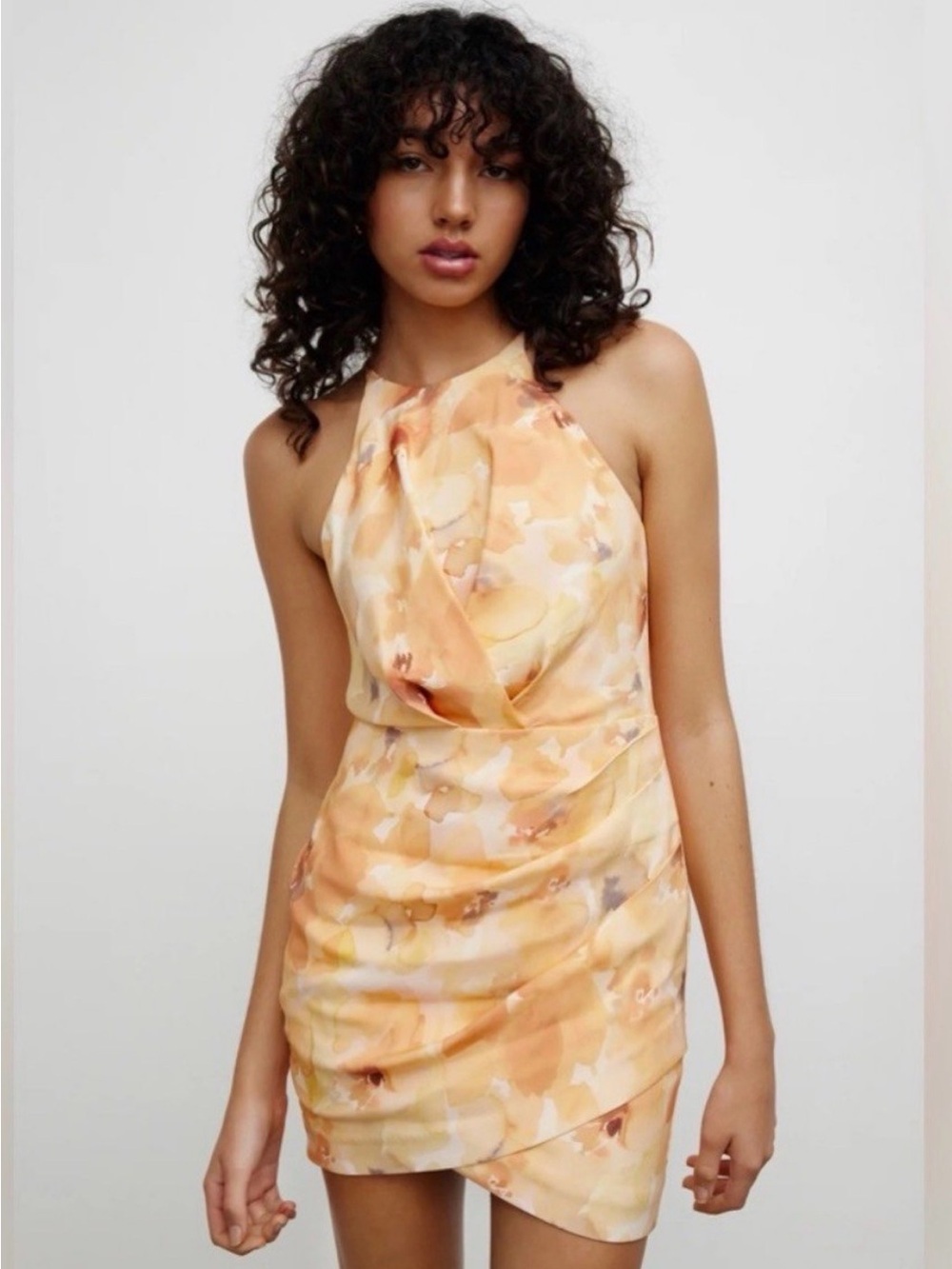 Significant Other Libby Mini Dress in Painted Poppy, size 4, NWT, autumn wedding